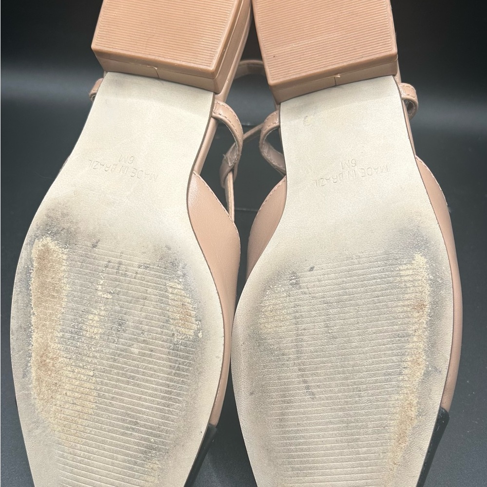 Steve Madden Women's Belinda Cap-Toe Slingback Flats Size 6M - Picture 4 of 5